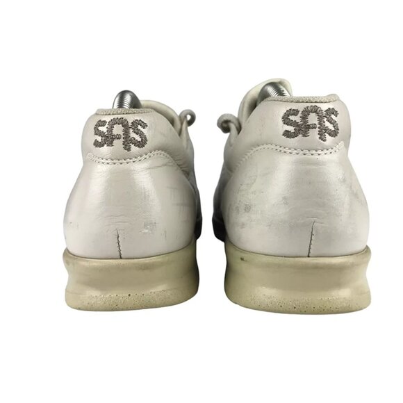 SAS Womens Beige Free Time Lace Up Low Top Casual Sneaker Shoes Size US‎ 7.5 S - Picture 5 of 10